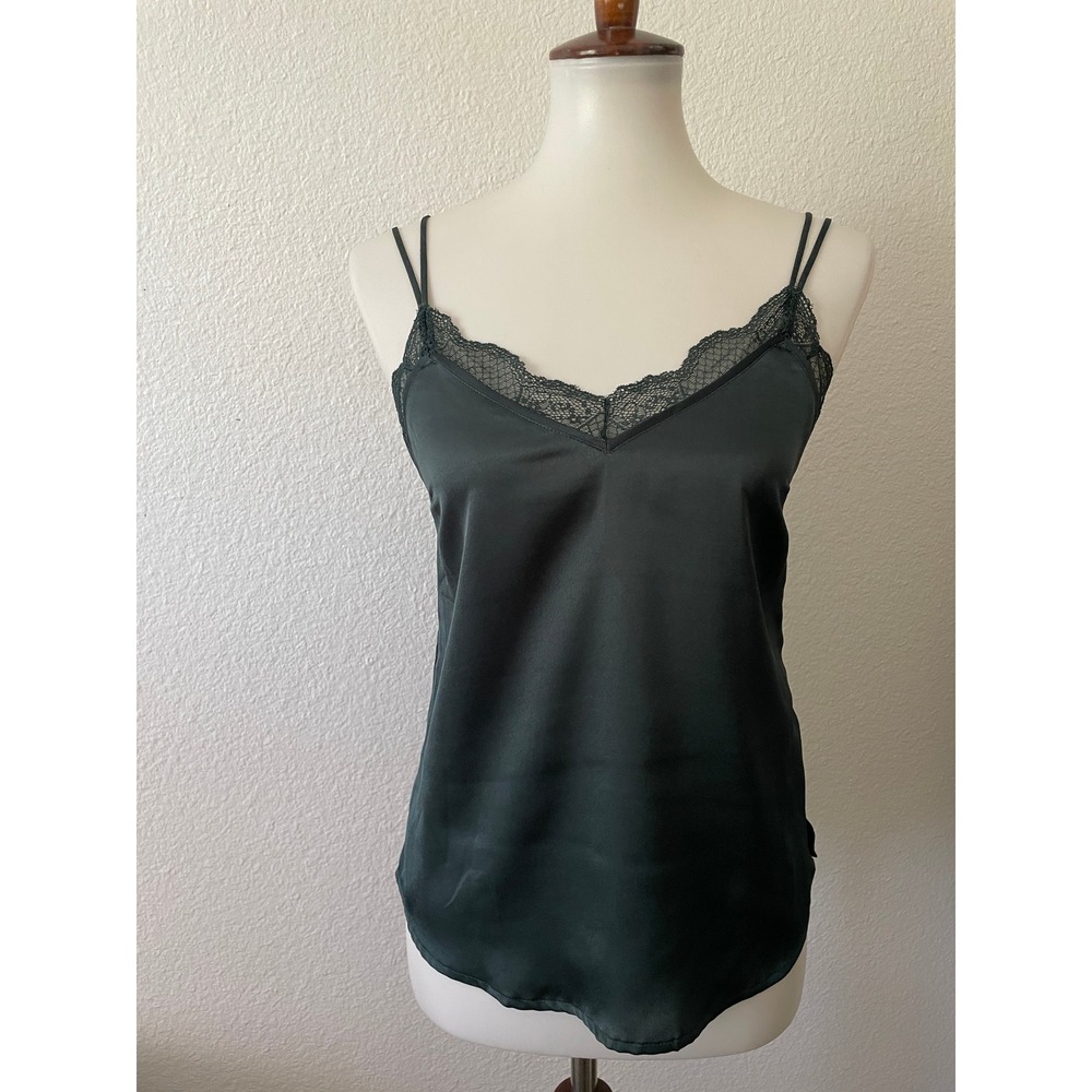 Abercrombie & Fitch Satin Camisole Women XS Whimsigoth Fairy Coquette Loungewear